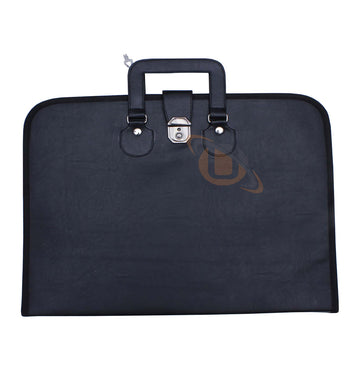 Masonic Regalia MM/WM Apron+Chain Collar Case (Black) - kitchcutlery
 - 1